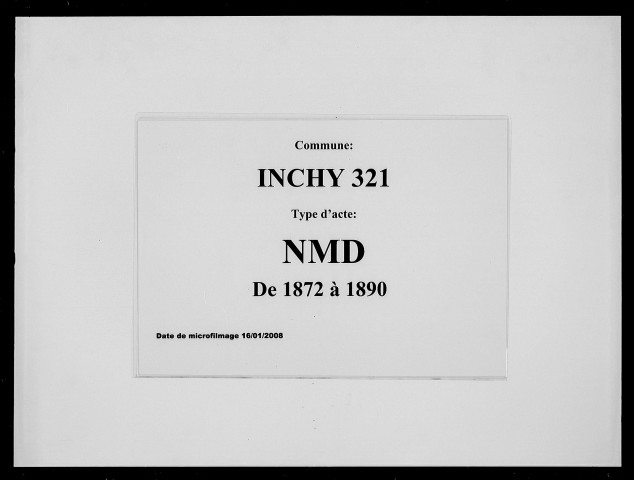 INCHY / NMD [1872-1890]