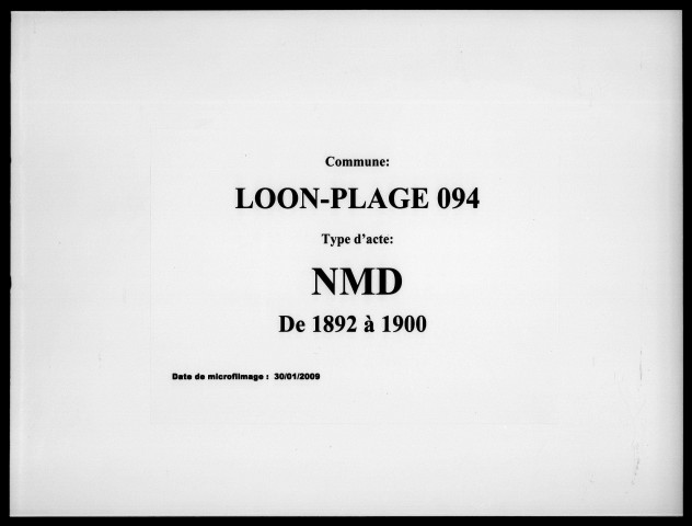 LOON-PLAGE / NMD [1892-1900]
