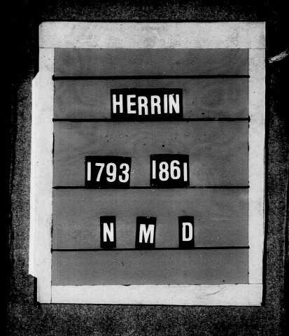 HERRIN / NMD [1793-1871]