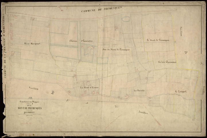 ENNETIERES-EN-WEPPES - 1862