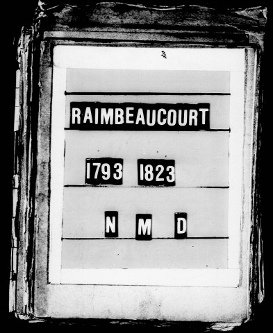 RAIMBEAUCOURT / NMD [1793-1821]