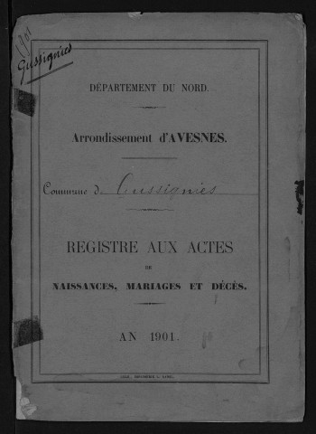 GUSSIGNIES / NMD [1901 - 1901]