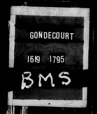 GONDECOURT / BMS [1622-1795]