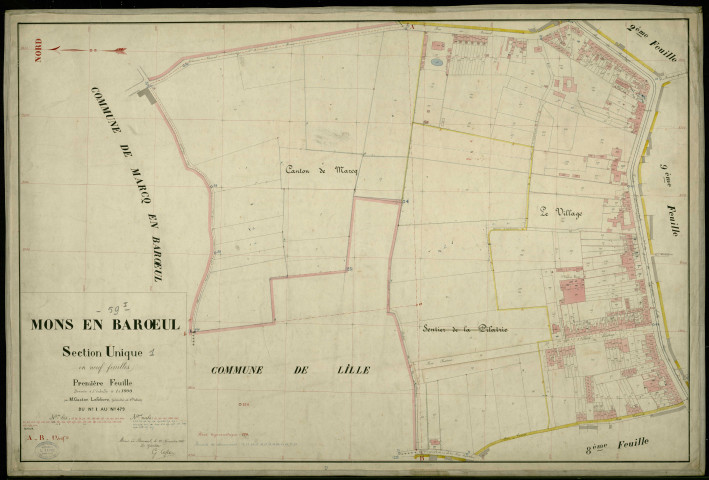 MONS-EN-BAROEUL - 1905