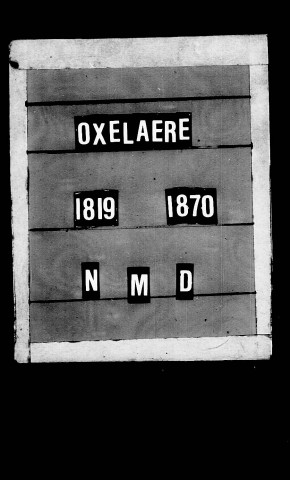 OXELAERE / NMD [1819-1870]