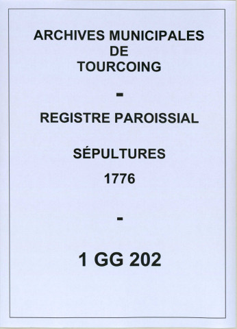 TOURCOING / S [1776 - 1776]