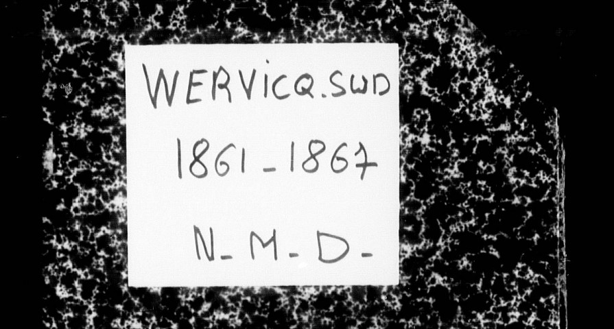 WERVICQ-SUD / NMD [1861-1867]
