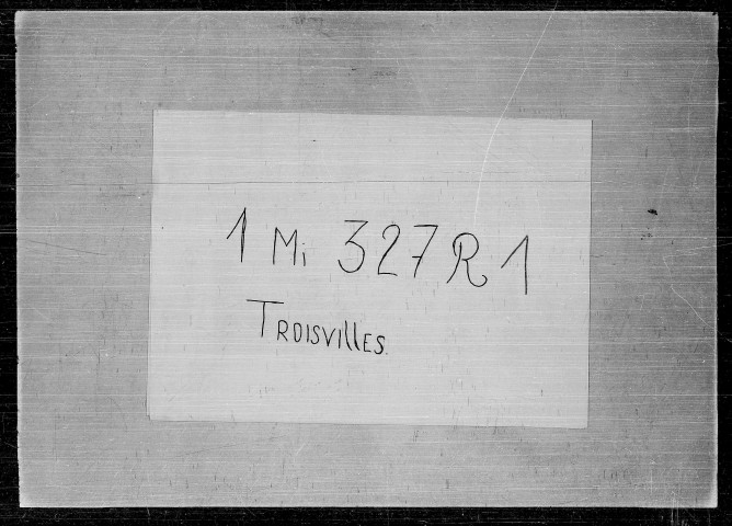 TROISVILLES / B (1657-1737), M (1677-1737), S (1680-1738) [1657-1738]