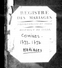 COMINES / M [1793-1822]