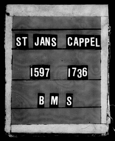 SAINT-JANS-CAPPEL / BMS (lacunes, désordre) [1597-1746]