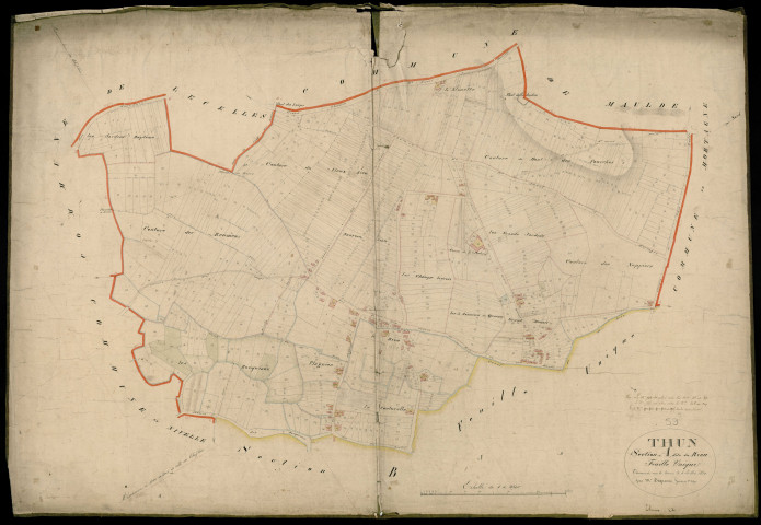 THUN-SAINT-AMAND - 1830