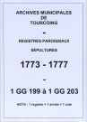 TOURCOING / S [1773 - 1773]