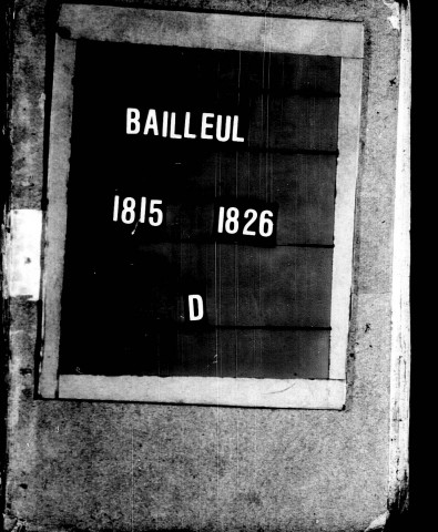 BAILLEUL / D [1815-1825]