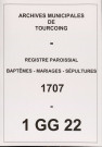 TOURCOING / B [1707 - 1707]