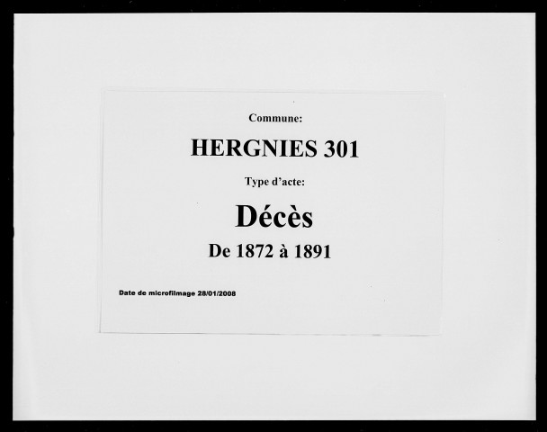 HERGNIES / D [1872-1891]
