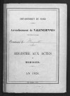 MARQUETTE-EN-OSTREVANT / M [1924 - 1924]