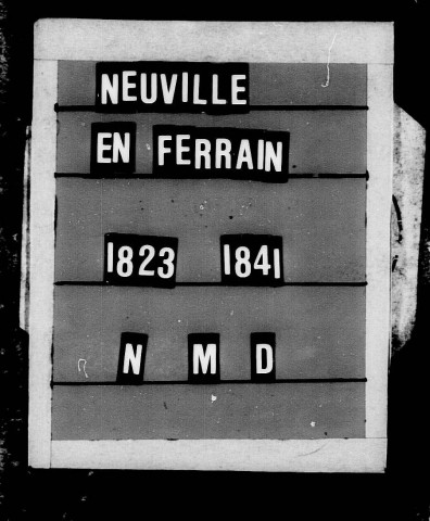 NEUVILLE-EN-FERRAIN / NMD [1823-1851]