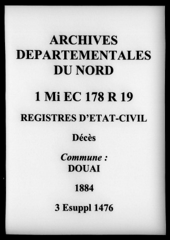 DOUAI / D, Ta [1884-1885]