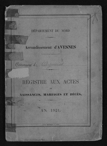 AYMERIES / NMD [1921 - 1921]