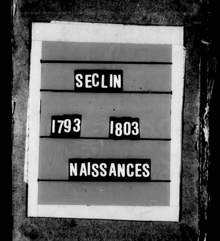 SECLIN / N,M,D [1793-1803]