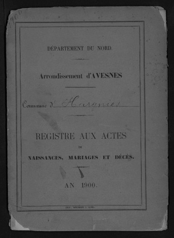 HARGNIES / NMD [1900 - 1900]