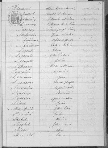 BOULOGNE-SUR-HELPE / 1853-1862