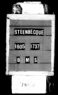 STEENBECQUE / BMS [1605-1701]