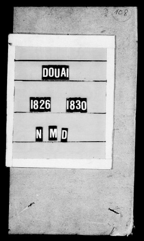 DOUAI / N,M,D, Ta (sauf D 1828, D 1830) [1828-1830]