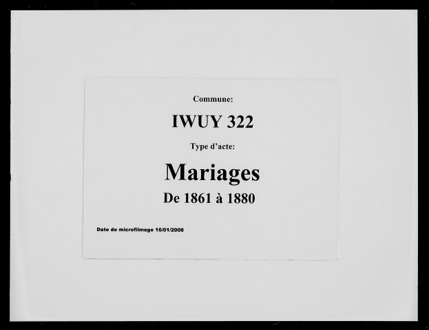 IWUY / M [1861-1880]