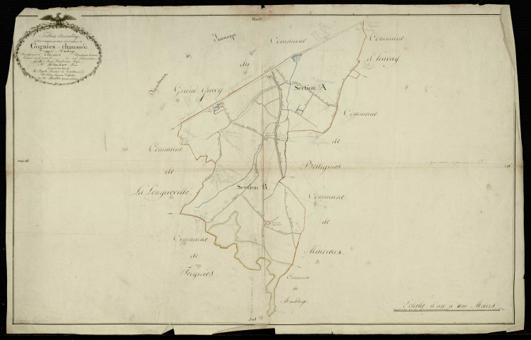 GOGNIES-CHAUSSEE - 1810,1844