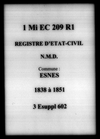 ESNES / NMD [1838-1851]