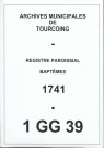 TOURCOING / B [1741 - 1741]