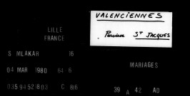 VALENCIENNES (SAINT JACQUES) / M [1737-1794]
