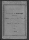 COUDEKERQUE-BRANCHE - Section A / D [1939 - 1939]