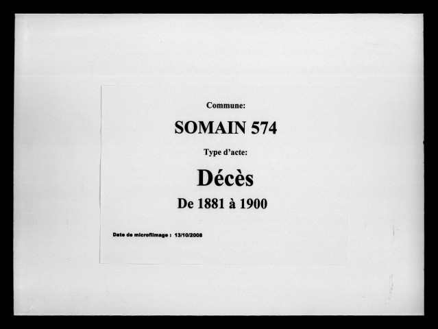 SOMAIN / D [1881-1900]