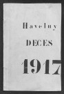 HAVELUY / D [1917 - 1917]