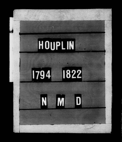 HOUPLIN-ANCOISNE / NMD [1793-1822]