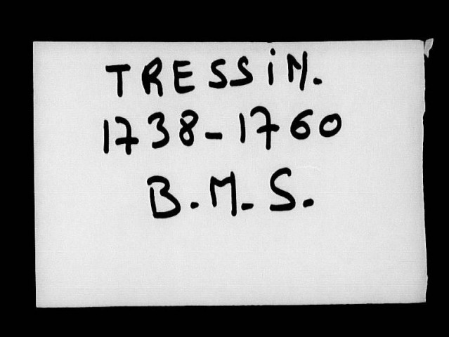 TRESSIN / BMS [1738-1792]