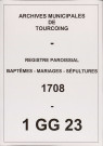 TOURCOING / B [1708 - 1708]