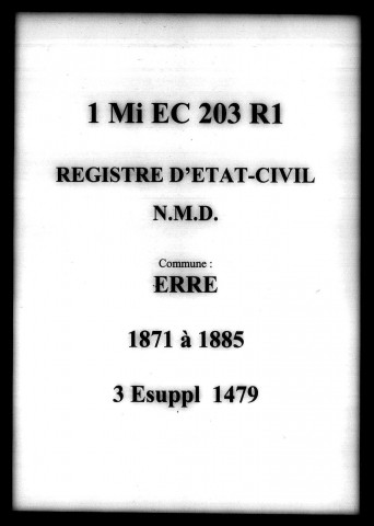 ERRE / NMD [1871-1885]