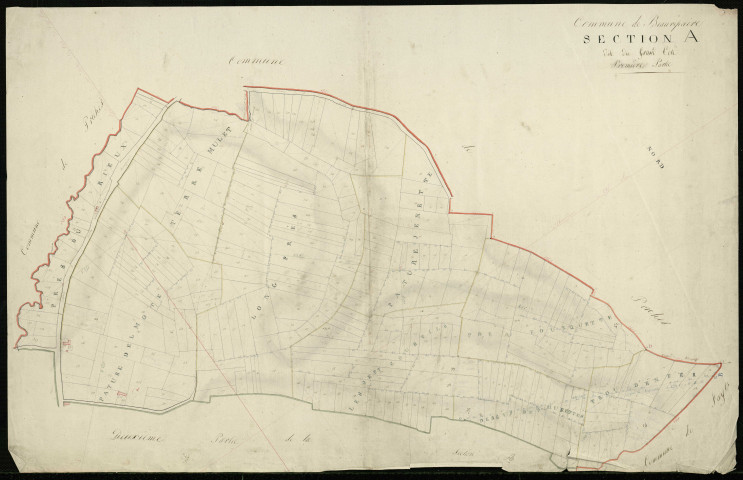 BEAUREPAIRE-SUR-SAMBRE - 1813, - 1872