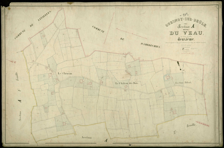 QUESNOY-SUR-DEULE - 1868