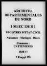 CATTENIERES / NMD, Ta [1838-1857]