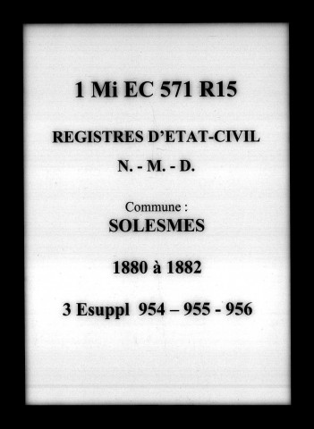 SOLESMES / NMD [1880-1882]