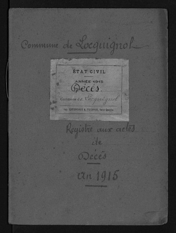 LOCQUIGNOL / D [1915 - 1915]