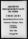 CAUROIR / NMD, Ta [1838-1870]