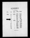 HORDAIN / BMS [1780-1789]