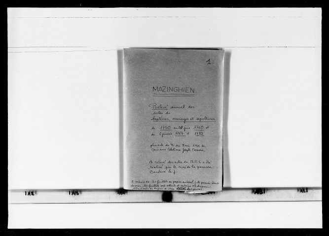 MAZINGHIEN / T (BMS) [1750-1783]