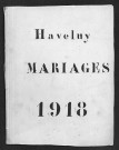 HAVELUY / M [1918 - 1918]