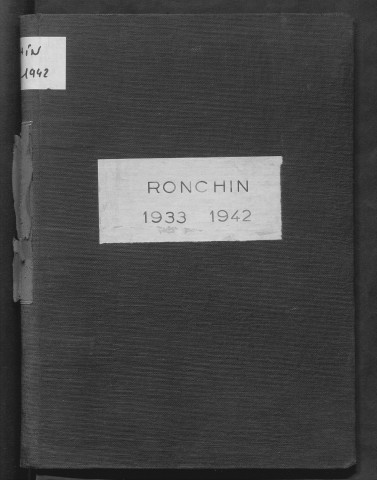 RONCHIN / 1933-1942